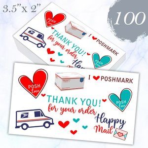 100 Thank You Cards